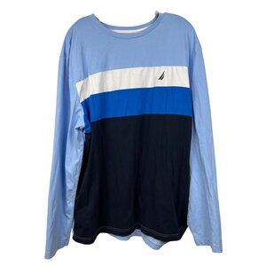 Nautica Color Block Tee Size 2XL